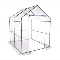 Serra da Giardino Senza Ripiani con copertura in PVC impermeabile 140x140x197H cm