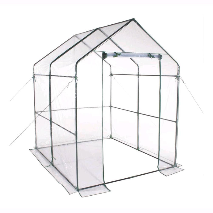 Serra da Giardino Senza Ripiani con copertura in PVC impermeabile 140x140x197H cm