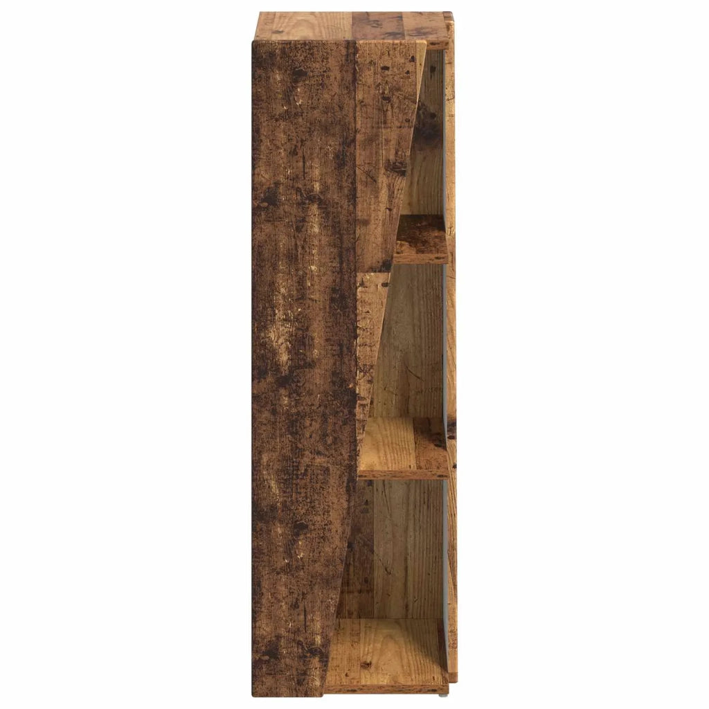 Mensola laterale Legno vecchio 33 x 32 x 100,5 cm