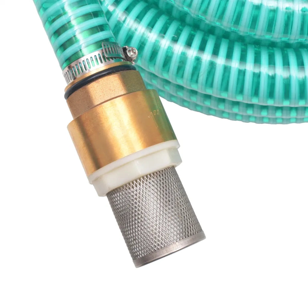 Tubo di Aspirazione con Connettori in Ottone 4 m 25 mm Verde cod mxl 70131