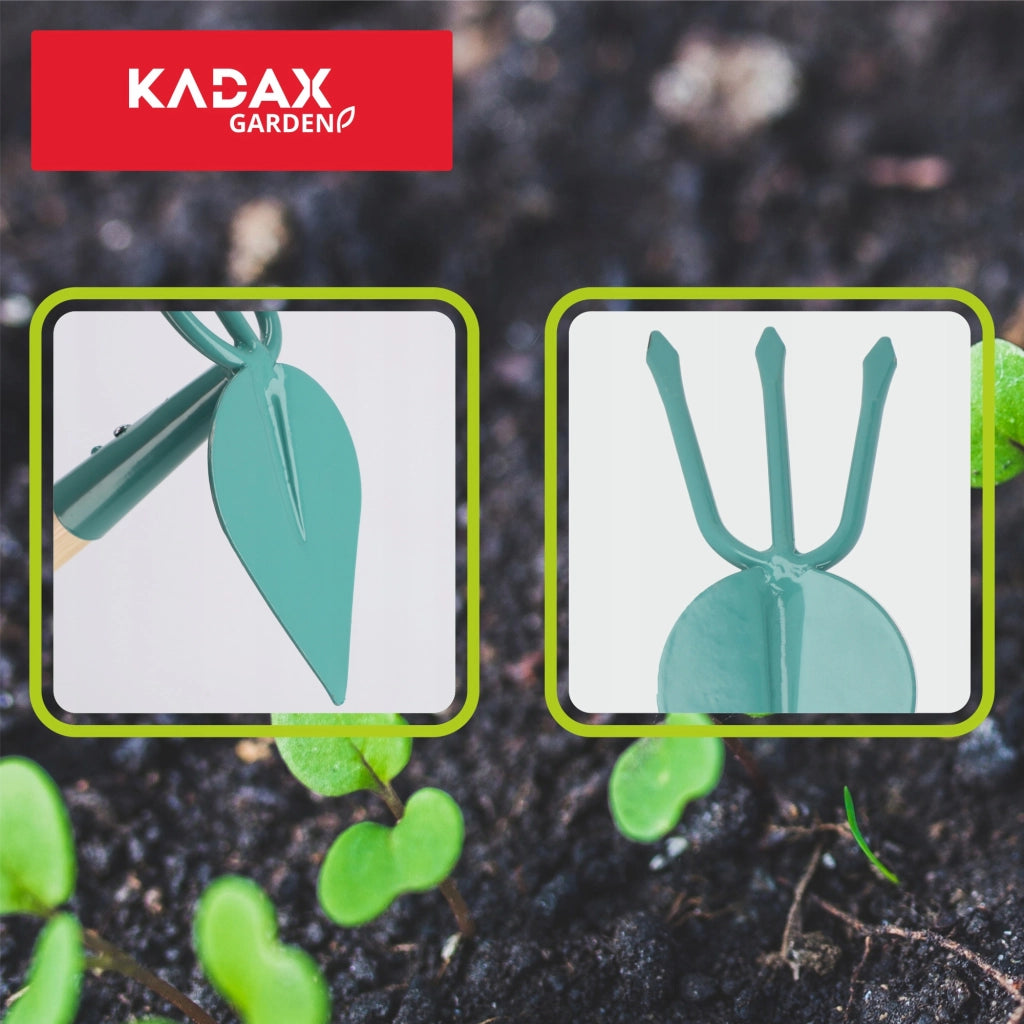 Zappa da giardino KADAX per scavare con forca 8,5 cm, da donna, 134 cm