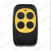 TELECOMANDO APRICANCELLO CLONE 433,92 MHZ 4 CANALI - TX-F GIALLO