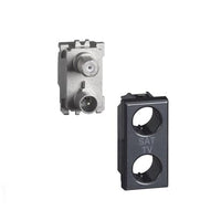 Presa Tv-Sat Bticino Axolute Coassiale Diretta Demiscelata H4214D