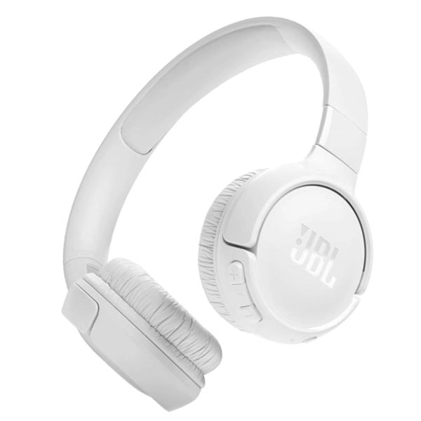 Cuffie wireless tune 520 on-ear jbl t520btwht white - 6925281963667