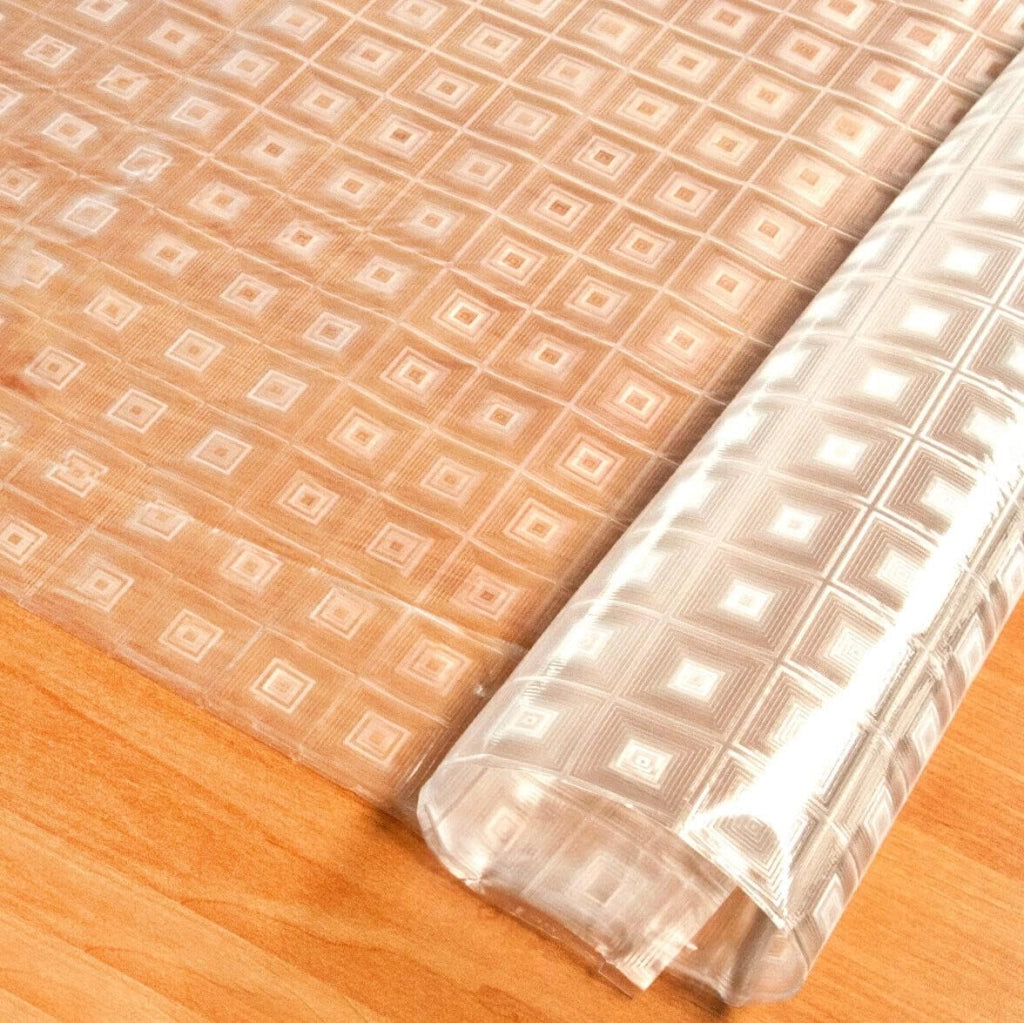 Tovaglia Trasparente Antimacchia 140x280 cm Moderna Plastificata Lucida Copritavolo Pvc Dis.17