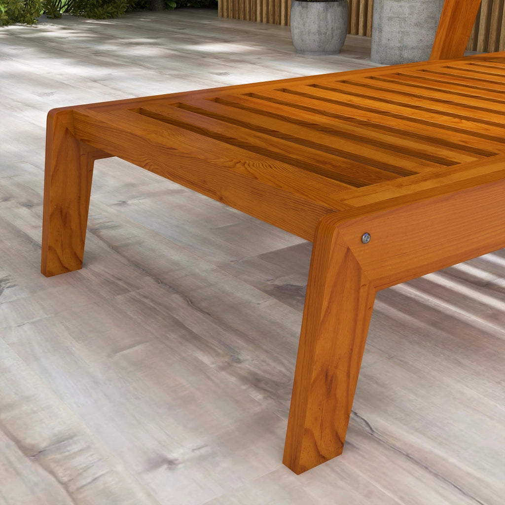 Lettino solare in legno da giardino e terrazzo finitura impermeabile struttura stabile capacità di carico fino a 120 kg comfort e resistenza garantiti