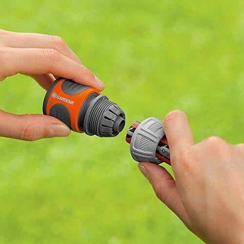 Gardena 18283-20 raccordo e adattatore per tubo Connettore per tubo Grigio, Arancione, Argento 1 pz
