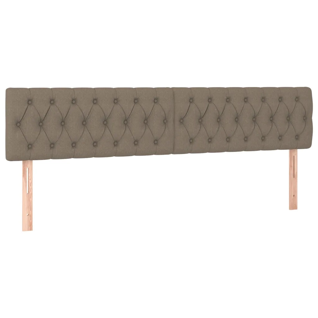 Giroletto a Molle con Materasso Tortora 180x200 cm in Tessuto
