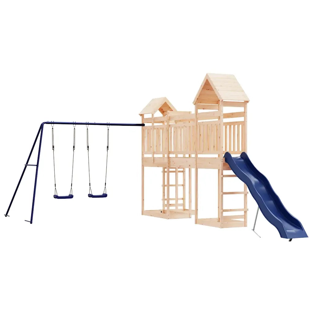 Set da Gioco da Esterno in Legno Massello di Pinocod mxl 78696