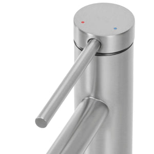 Rubinetto Da Lavabo Rea Foss Nickel Brush High