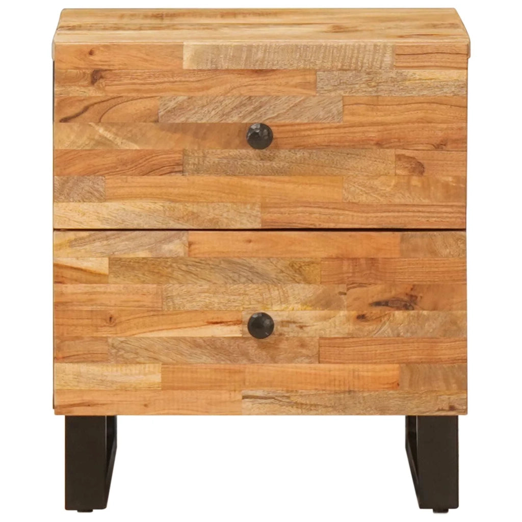 Armadio da Notte con cassetto Marrone 40 x 33 x 46 cm