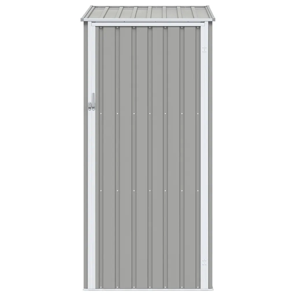 Capanno da Giardino Grigio 87x98x159 cm in Acciaio Zincato 46290