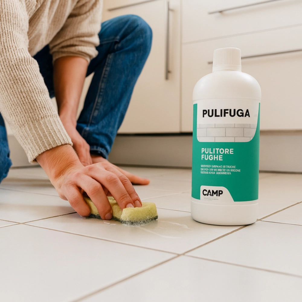 Pulifuga detergente concentrato per fughe e pavimenti 1 litro 6 pezzi