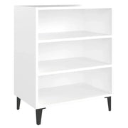 Credenza | Madia | Buffet da pranzo | Armadio da pranzo Bianca 57x35x70 cm in Legno Multistrato