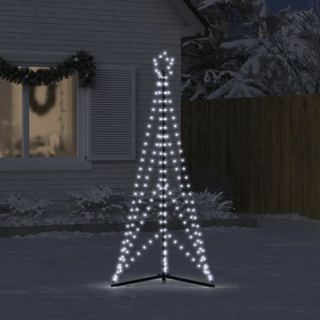 Albero di Natale a LED 363 LED Bianco Freddo 182 cm 4016409