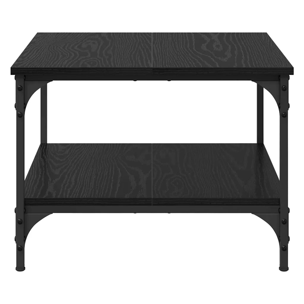 Tavolino da salotto Rovere Nero 55 x 55 x 40 cm 881901