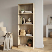 Libreria 4 piani in Legno Composito cm 58x25x165 - ANDY