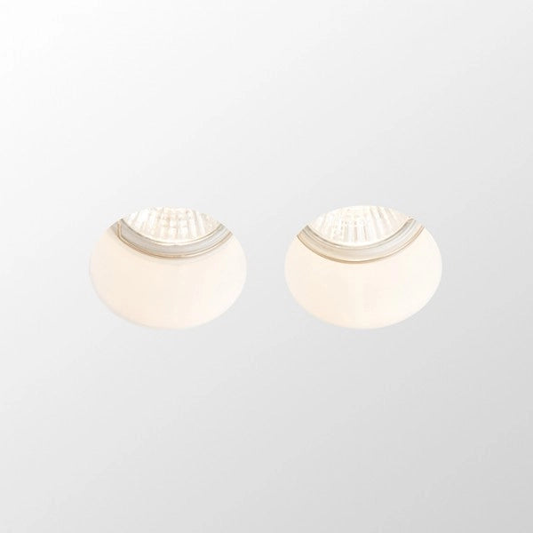 Lampada QUO R II da incasso gesso 230V GU10 2x8W