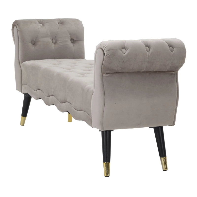 Panchetta Paris Grigia/gold cm 120x40x60