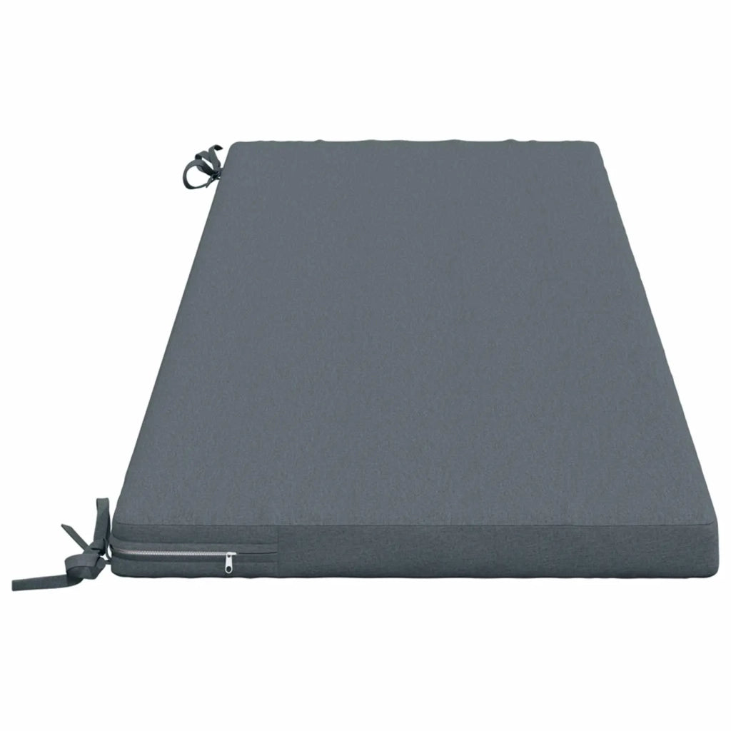 Cuscini per Panchina a 2 Pezzi SOEST 2 pz 100% Poliestere Blu 949439