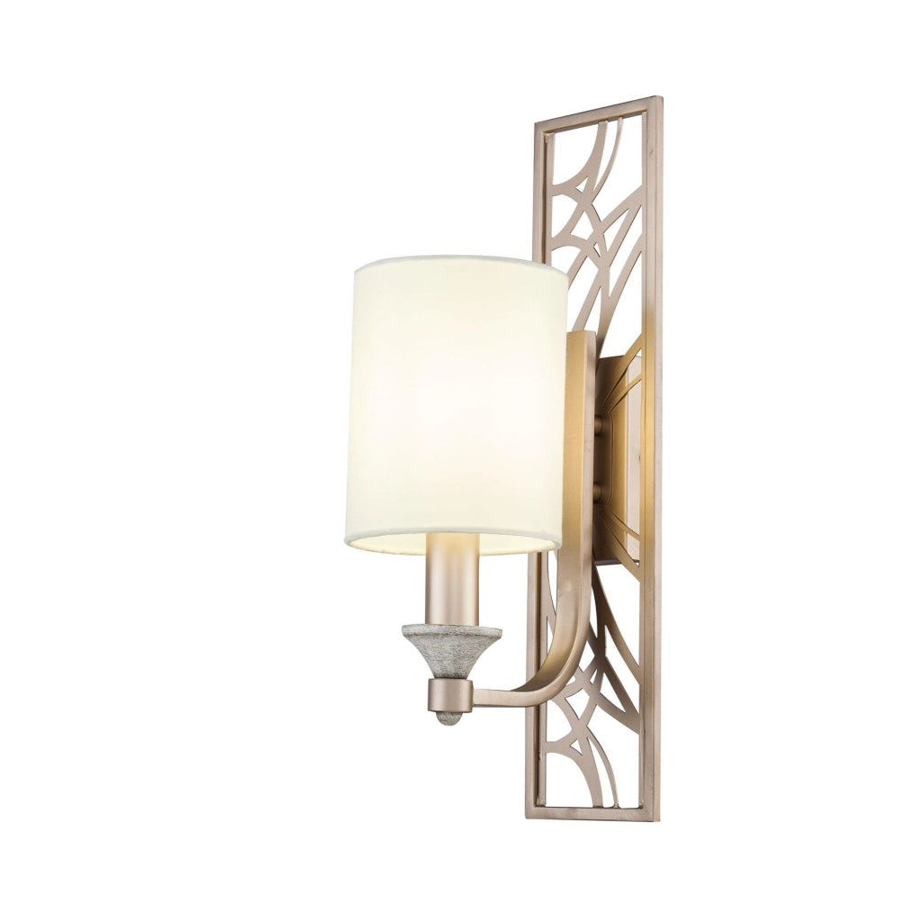 Maytoni Applique contemporanea Vittoria 1 luce E14 oro metallo diffusore PVC