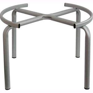 Contenitore Bidone Fusto In Acciaio Inox per Olio 15 Litri con Rubinetto e Supporto Portafusto