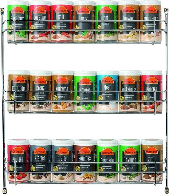 Rack per spezie per conservazione di contenitori di spezie organizzatore per spezie
