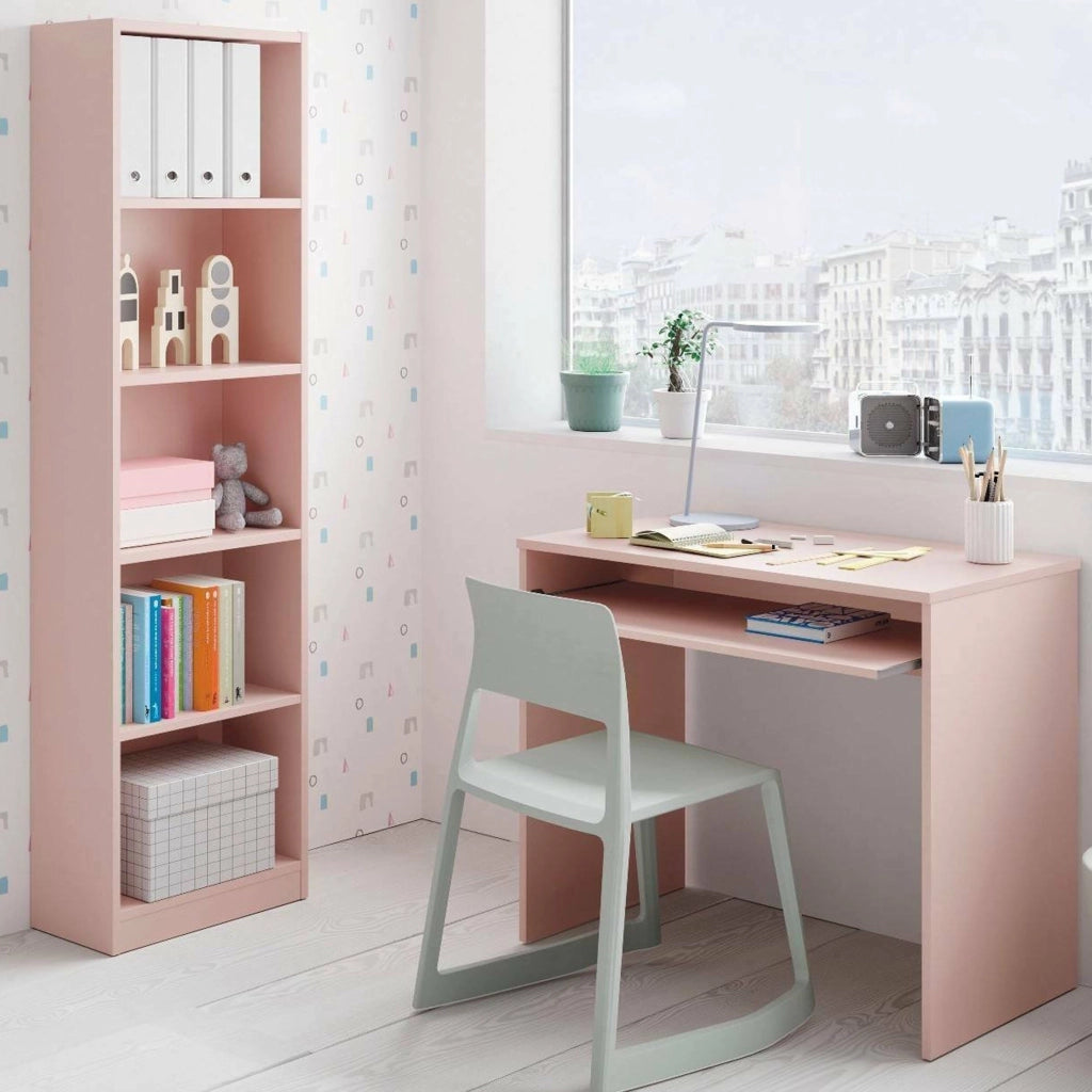 Gaggi, Composizione Camera da Letto Reversibile, 90x54x79h cm Rosa