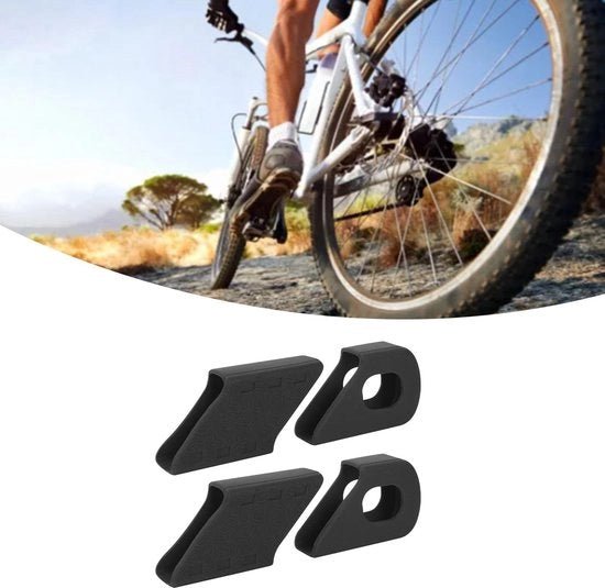 Protezioni per sella e cricchetto 4 pezzi - Silicone - Resistenti allo shock - Resistenti al calore - Resistenti all'usura - Facili da installare - Protezione duratura - Protezioni cricchetto