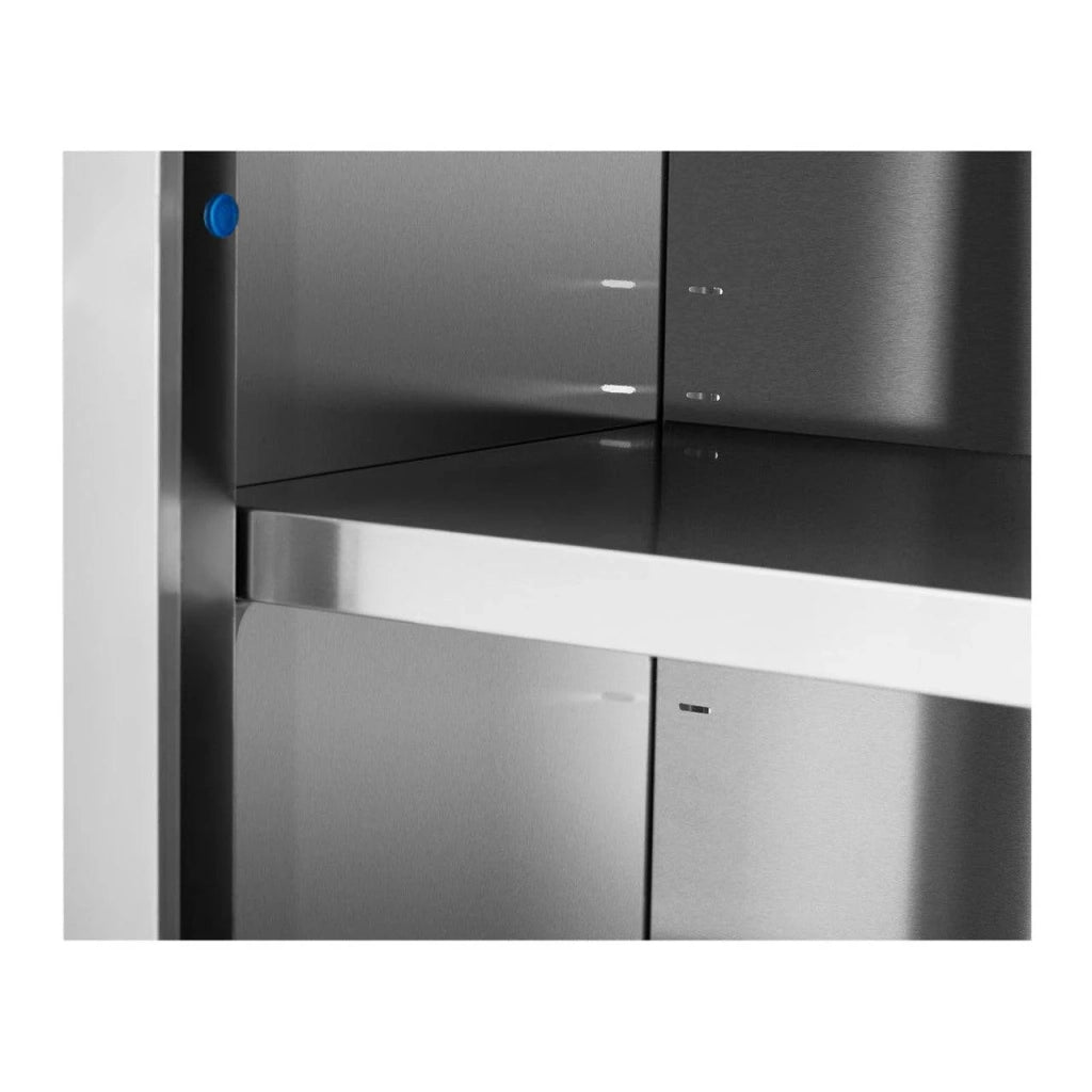 Pensile alto in acciaio inox per cucina mobiletto professionale - 150 x 45 cm 14_0000467