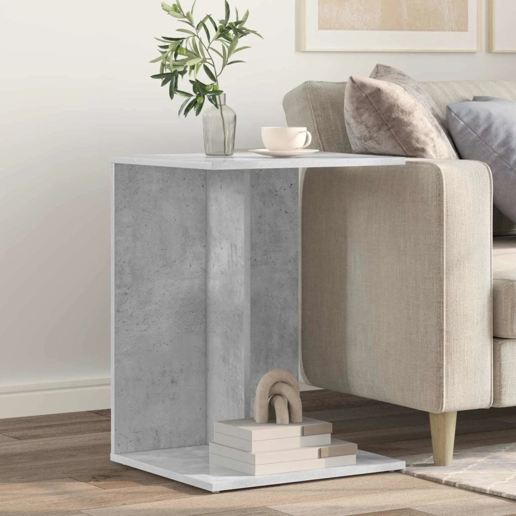 Tavolo laterale Grigio cemento 45 x 40 x 62,5 cm 8000359