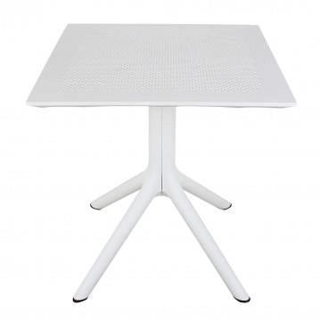 TAVOLO JARVIS DA BAR QUADRATO 70X70X75 CM COLORE BIANCO OKX