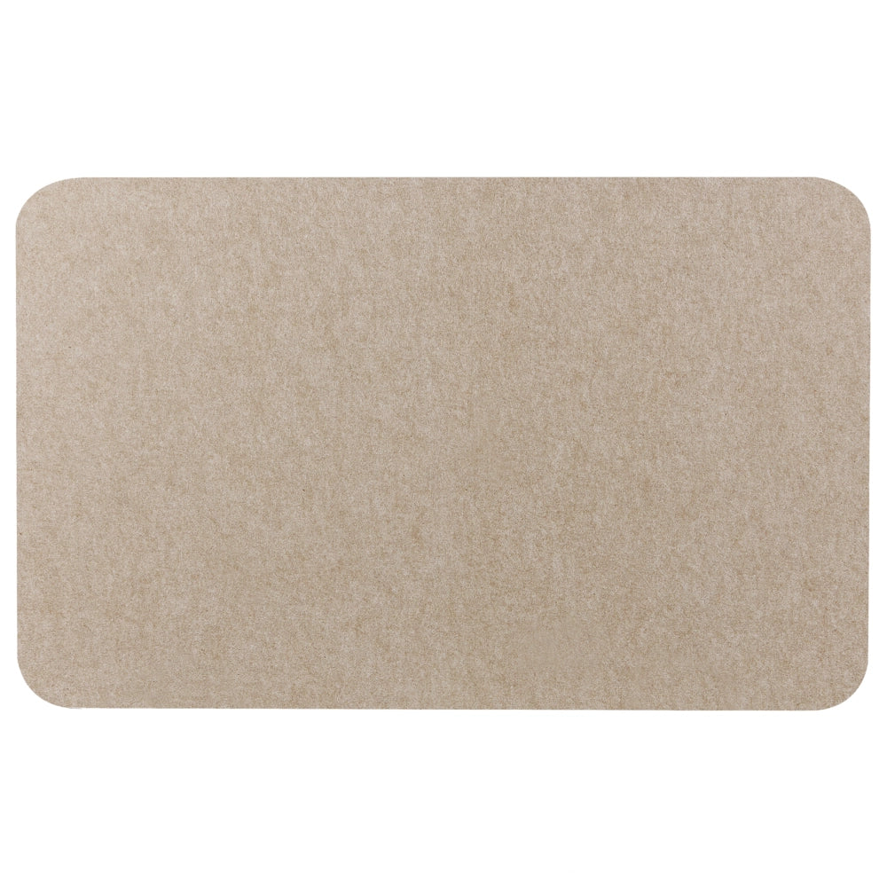 Pannello Divisorio Beige Fonoassorbente 80 x 50 cm in Plastica PET