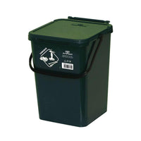 PATTUMIERA RACCOLTA DIFFERENZIATA UMIDO CON COPERCHIO VERDE LT. 10