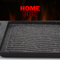 Vassoio Grill Quadrato Antiaderente 2 Maniglie 25x25 cm Olympia Hard Cook