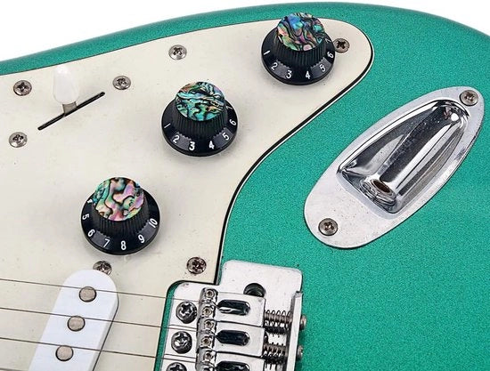 Pulsanti di Controlli Volume per Chitarra Elettrica - Abalone Shell - 3 Pack