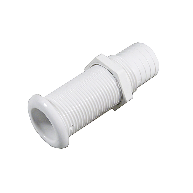 SCARICO BIANCO C/PORTAG. Ø MM.25 WHITE THROUGH HULL