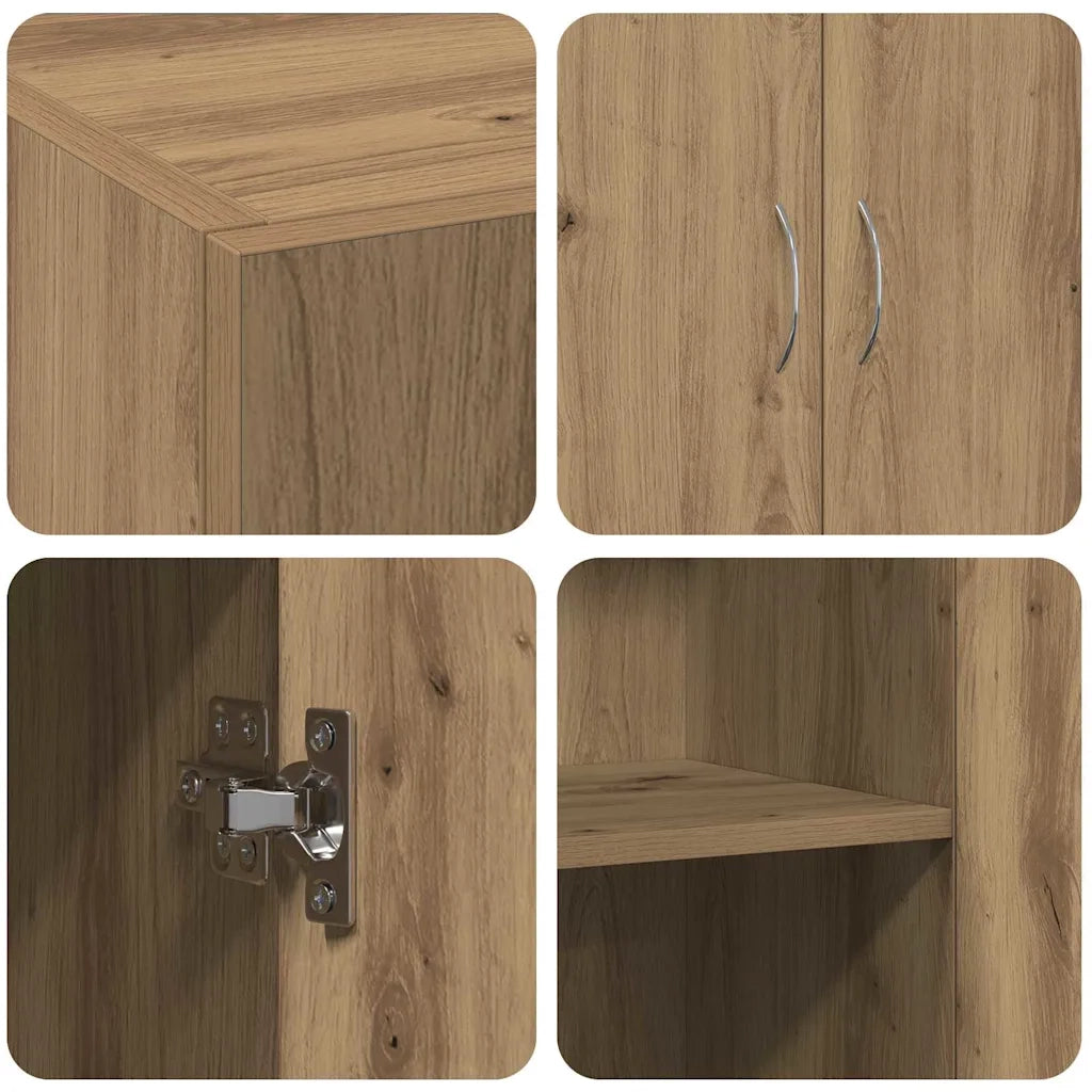 Mobile per Ufficio con porta Legno vecchio 70 x 32 x 77.5 cm CFW1653666