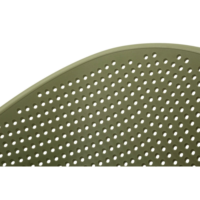 Sedia Ibiza Verde Set 2 Pz cm 59x59x83 (altezza Seduta cm 45)