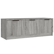 Mobile TV multimediale mensola TV credenza TV sala da pranzo soggiorno camera da letto Sonoma 102 x 35 x 36,5 cm legno ingegnerizzato grigio 02_0028350