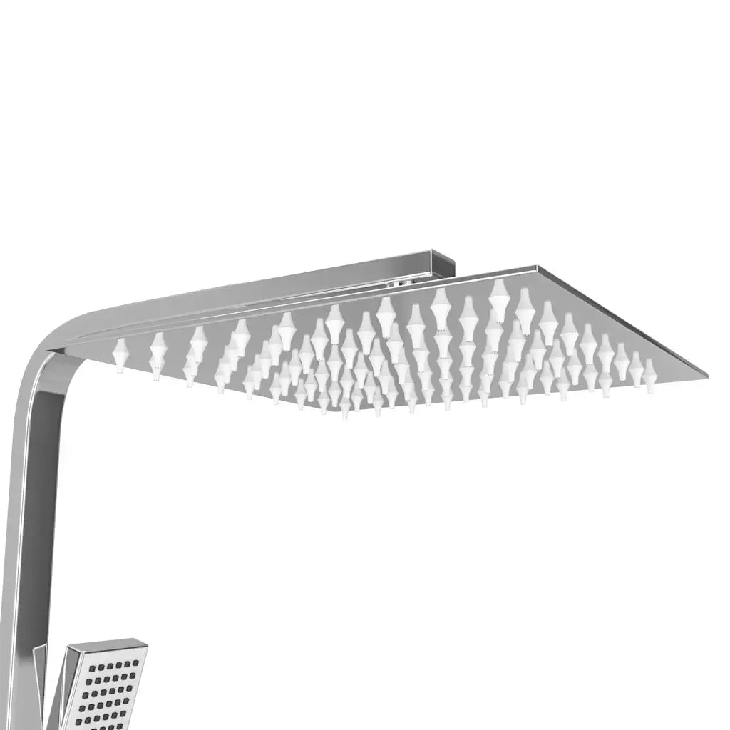 Set per Doccia a Doppio Soffione con Termostato Acciaio Inox CFW4599531