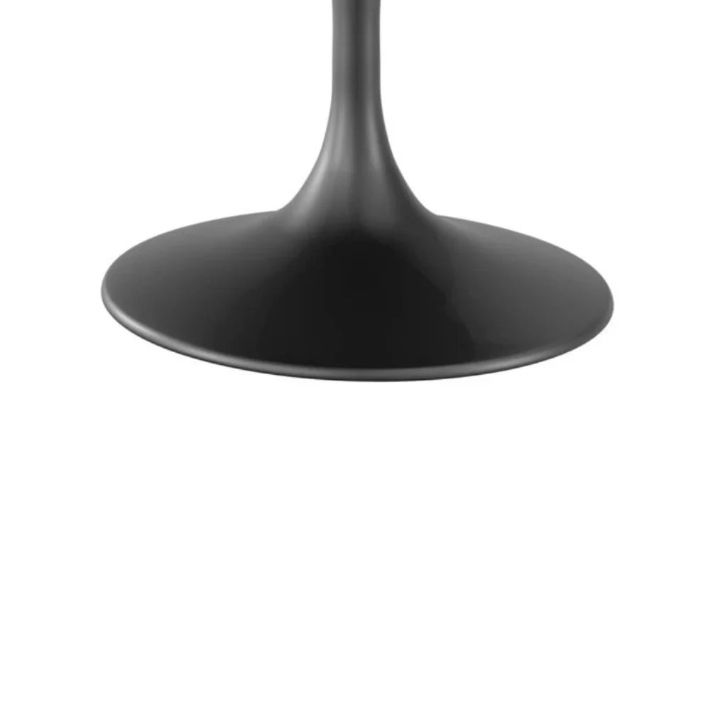 Tavolo da pranzo fisso in ceramica effetto marmo nero Circe 100x100 cm fino a 4 posti | Duzzle