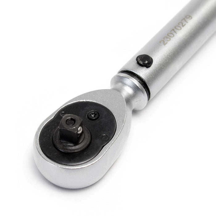 Set di chiavi dinamometriche 11 pz. 1/4" (6,35 mm) 5-25 Nm Cricchetto reversibile 9 prese S2