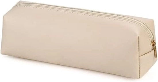 Etui in pelle PU lussuoso - Progettazione sottile - Colore bianco sbiadito - Con cerniera