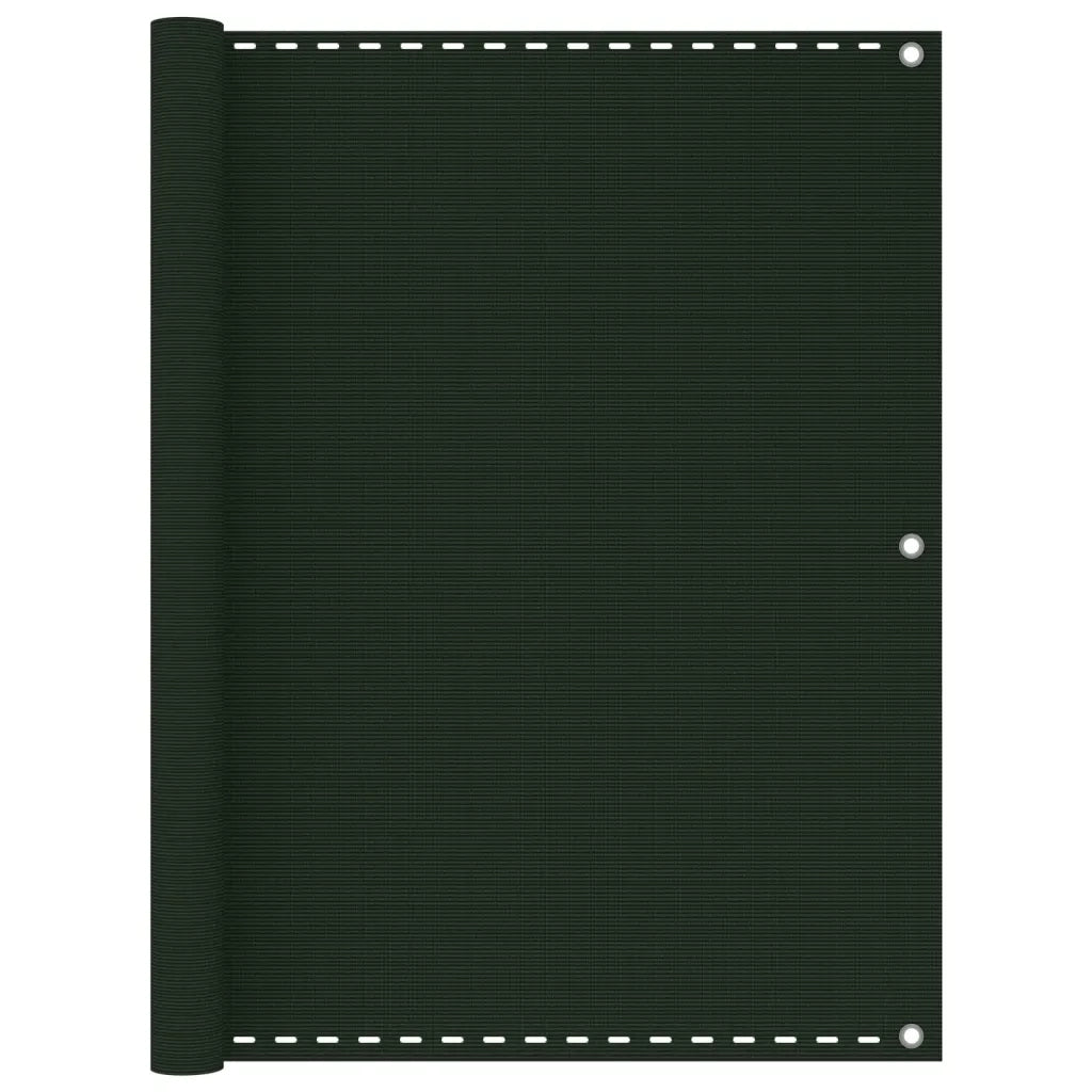 Paravento da Balcone Verde Scuro 120x300 cm in HDPE
