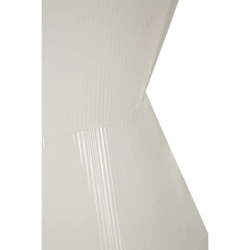 Tavolino VKH1083, Bianco, Metallo, 45x45x55 cm