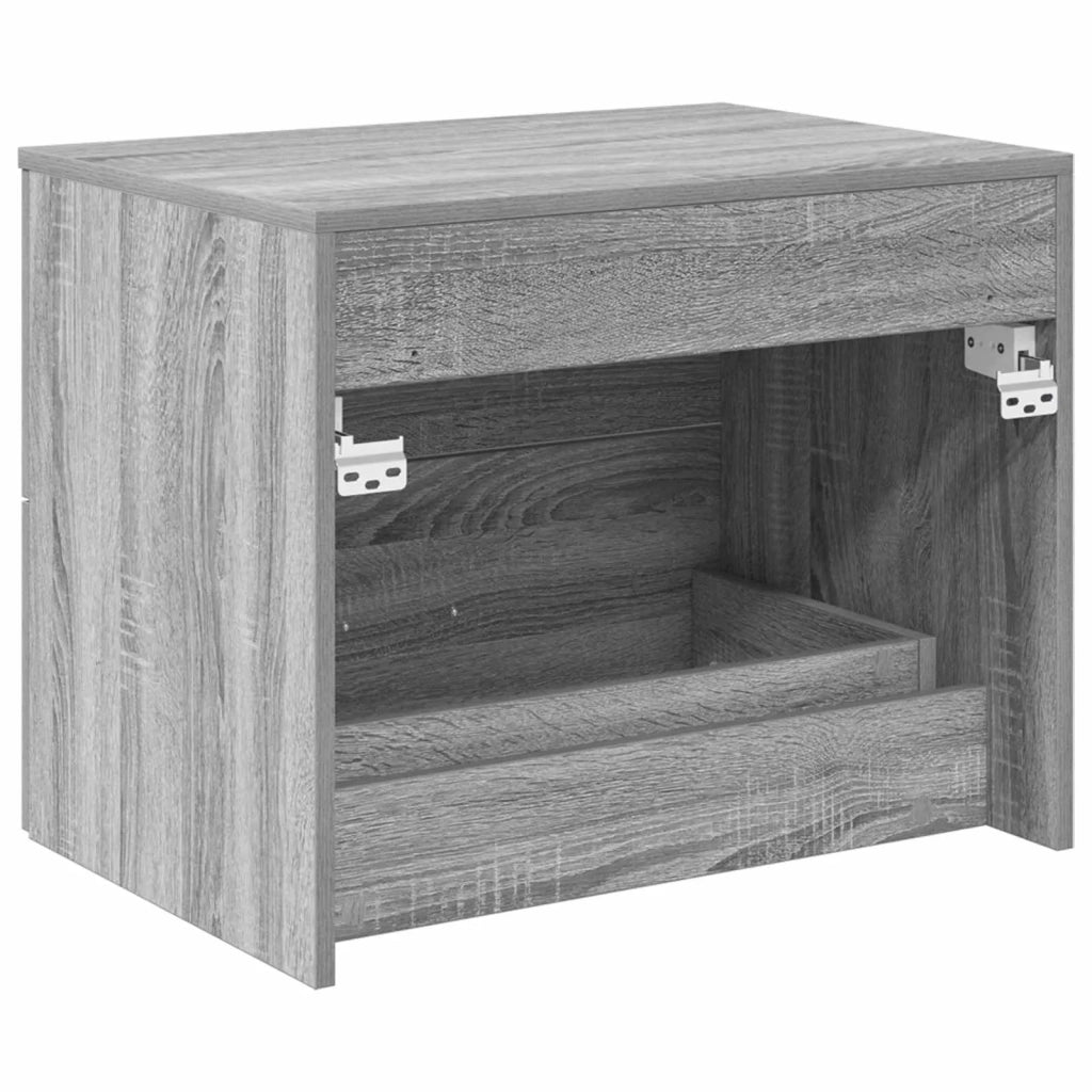 Mobile da Bagno da Muro Sonoma grigio 62,5 x 44,5 x 50 cm