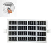 Filtro antibatterico - Adatto per frigorifero Whirlpool W10311524/AIR1 RAF1180 - filtro a carbone attivo (7,7 x 4,6 x 1,4 cm)