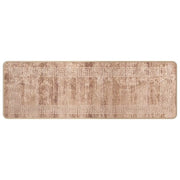 Runner in Moquette | Runner Tappeto MARSA Bianco 50 x 150 cm Poliestere e PVC