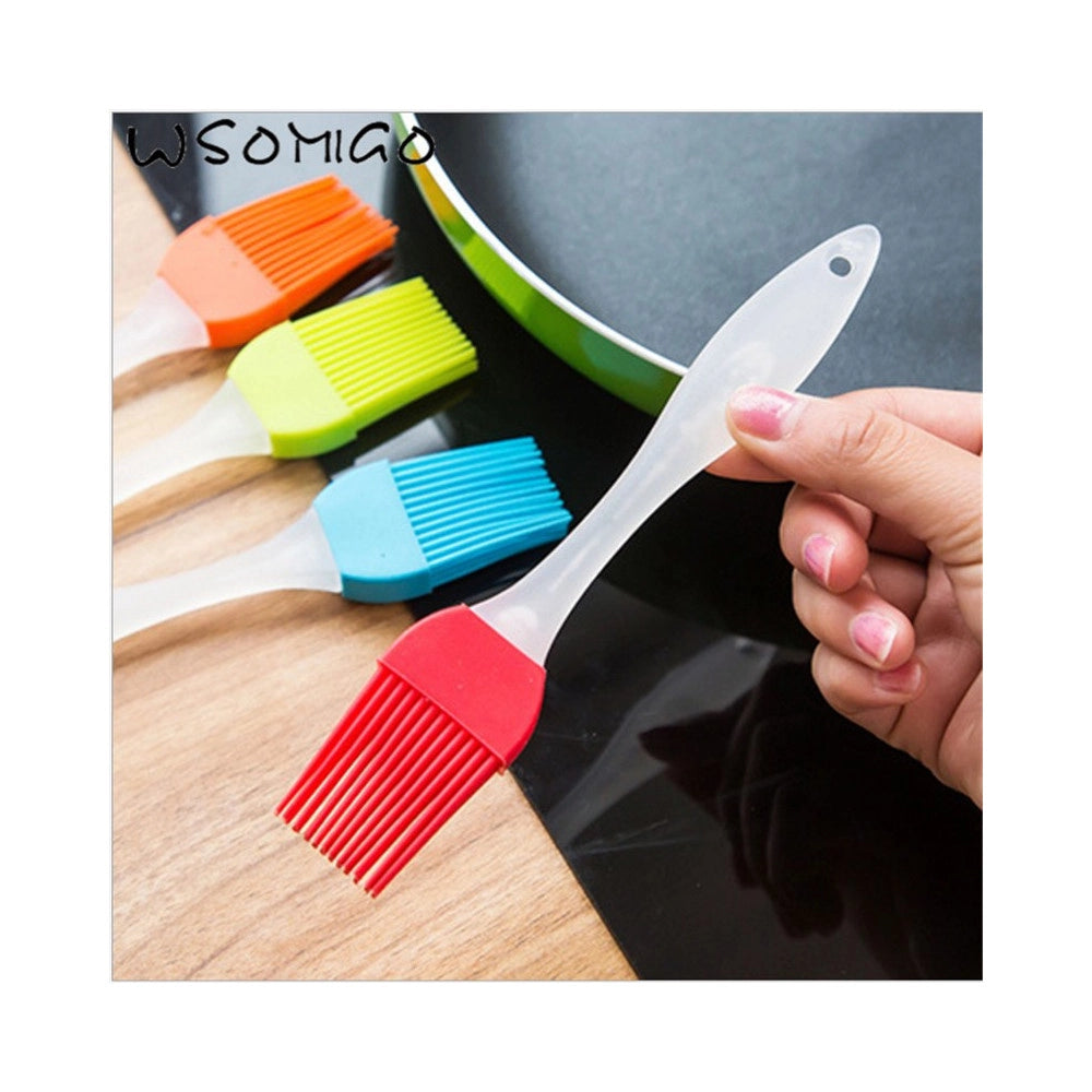 Trade Shop - Pennello Da Cucina In Setole Di Silicone Per Pasticceria Dolci Torta Cake -